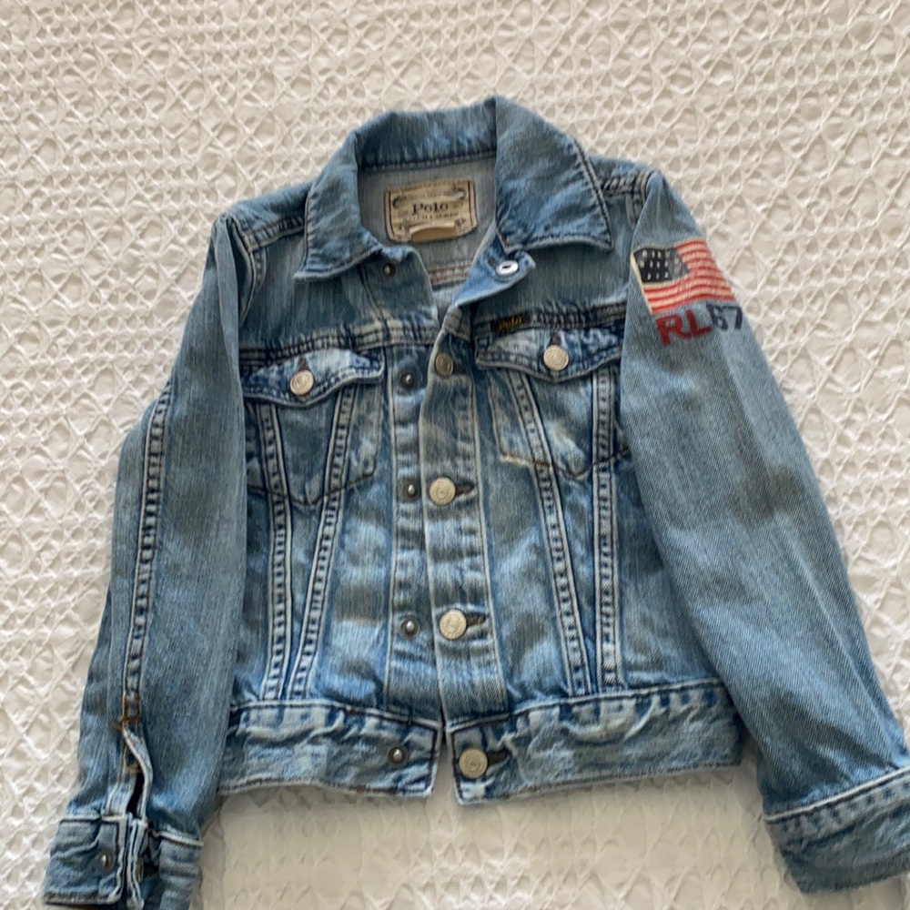 Polo Ralph Loren Unisex Denim Jacket. Size 5